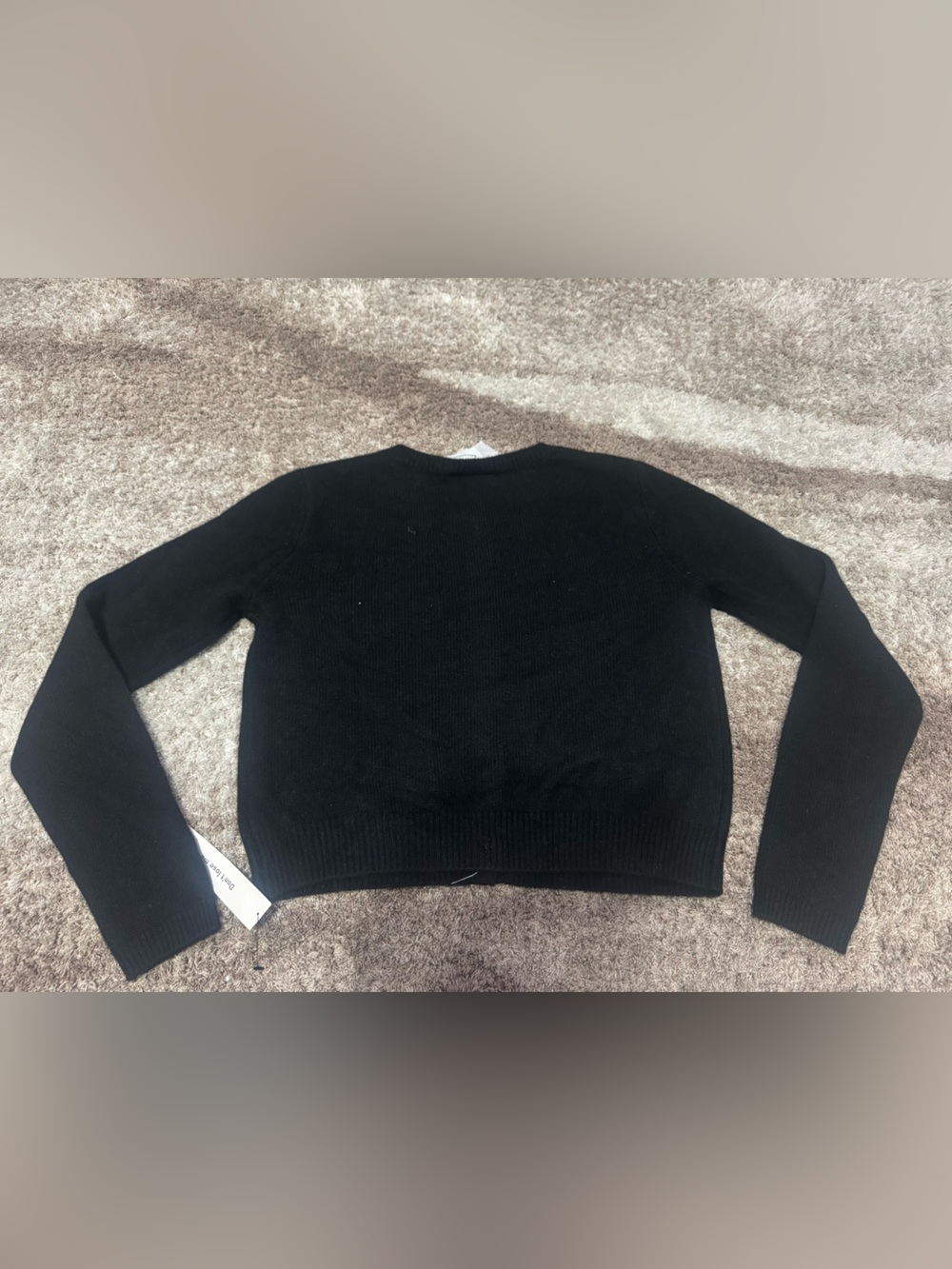 Reformation Clara Cashmere Crew Cardigan - Picture 4 of 4